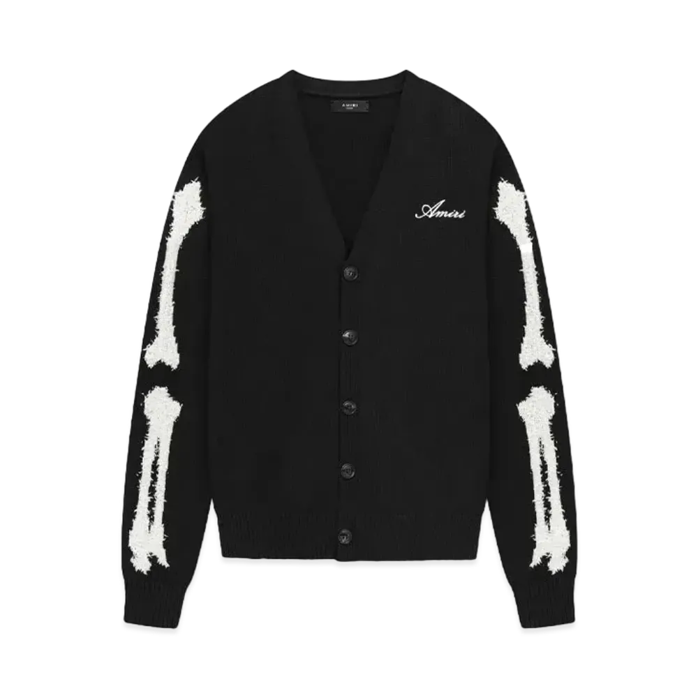 AMIRI Bones Cardigan "Black"