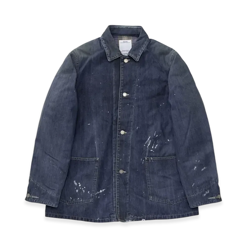 Visvim SS Coverall Down DMGD "Indigo"