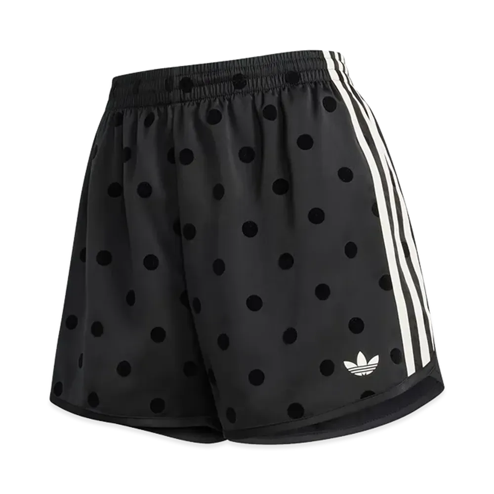 adidas Women's Polka Dots Sprinter Shorts "Black"