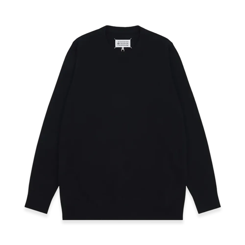 Maison Margiela Wool Sweater "Dark Blue"
