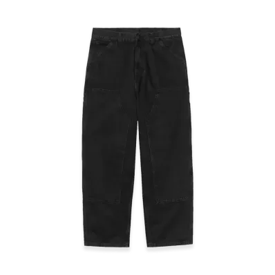 Carhartt WIP OG Double Knee Pant "Black(Stone Washed)"