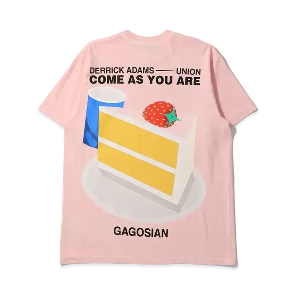UNION x DERRICK ADAMS Art Show Tee "Light Pink"
