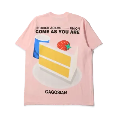 UNION x DERRICK ADAMS Art Show Tee "Light Pink"