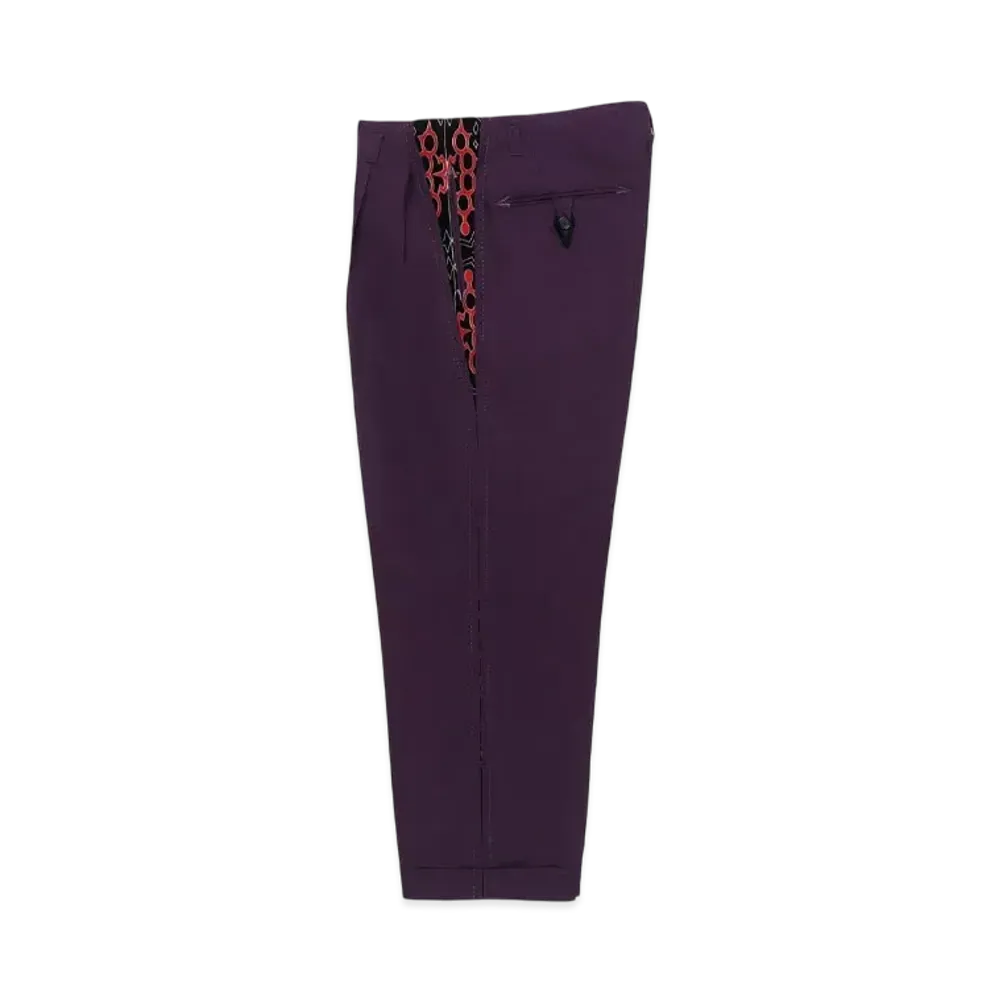WACKO MARIA x Wolf's Head x Dormeuil / Rockabilly Pants "Purple"