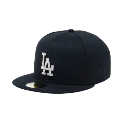NEW ERA 59Fifty MLB Rhinestone Badge Los Angeles Dodgers "Black"
