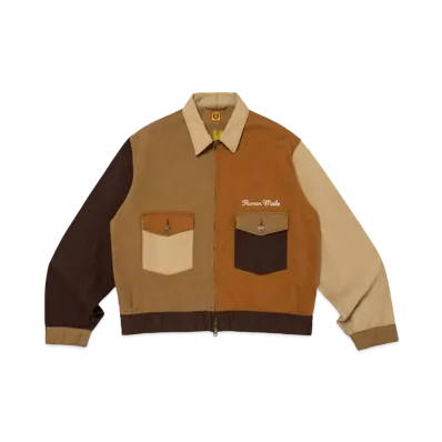 HUMAN MADE Zip-Up Work Jacket "Brown"