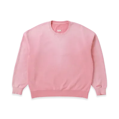 visvim Jumbo SB Sweat L/S Crash "Pink"