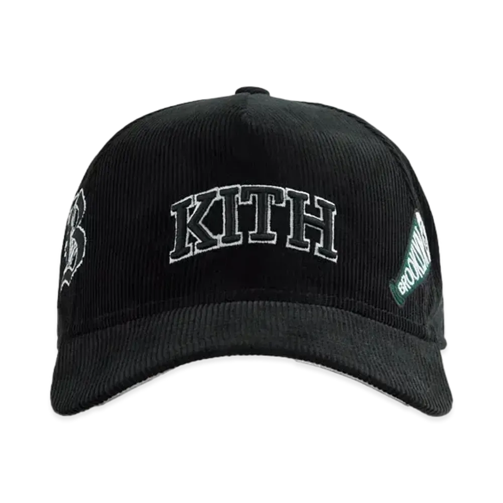Kith x Russell Athletic x CUNY Brooklyn College 9FORTY Snapback "Black"