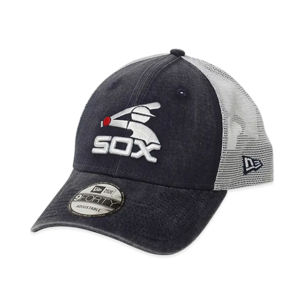 NEW ERA Coop Truck 9Forty Chicago White Sox "Black"