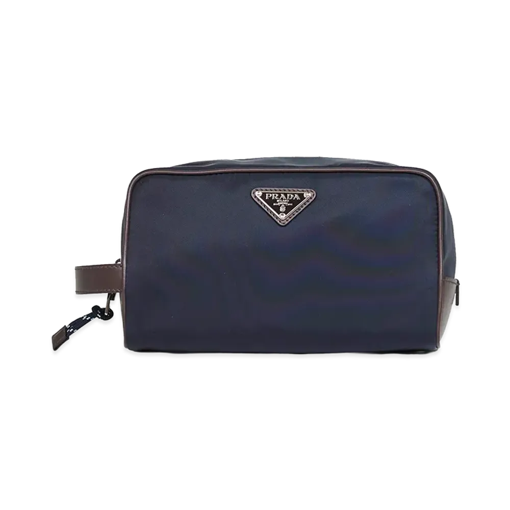 PRADA Re-Nylon Beauty Case "Blue"