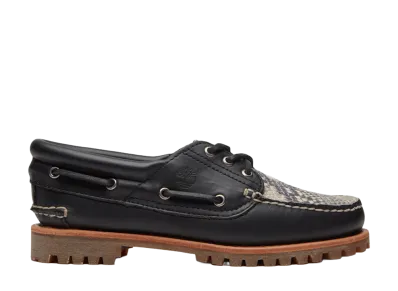 Timberland Women's Authentic Boat Shoes "Snake Print"