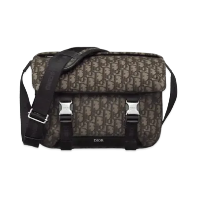 Dior Dior Explorer Messenger Bag Dior Oblique Jacquard "Ebony/Black"