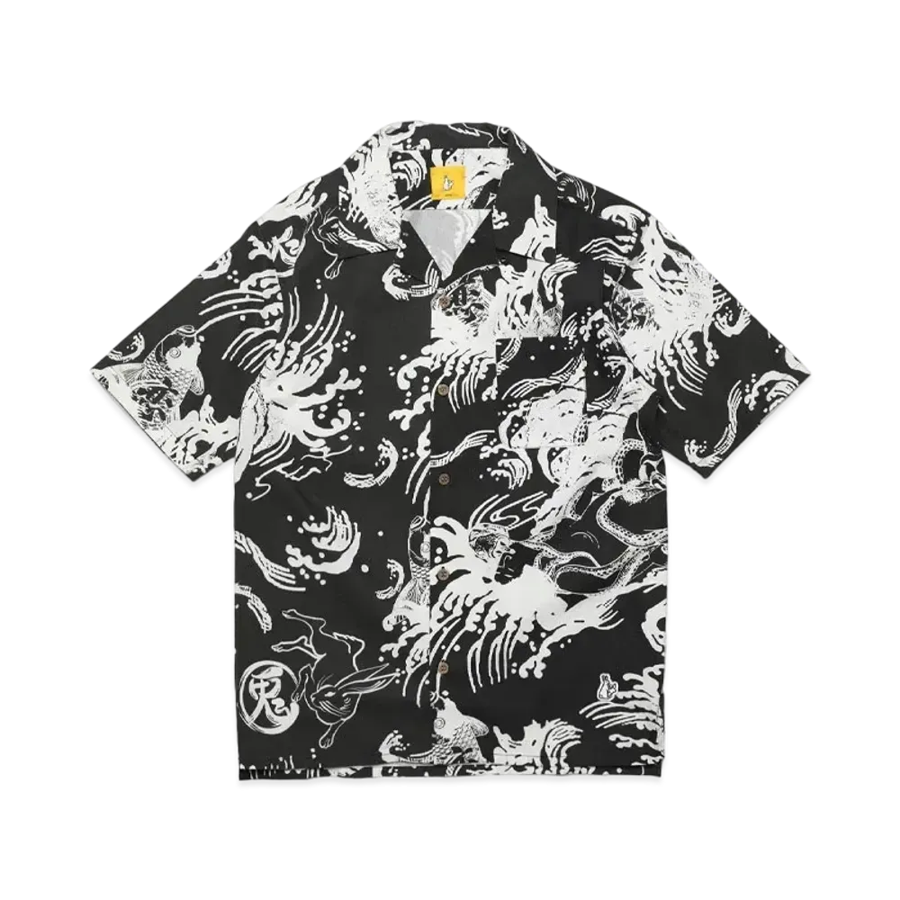 FR2 Devil fish shirt "Black"