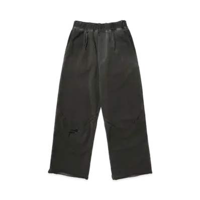 THUG CLUB x FILA Logo Sweat Pants "Wash Black"