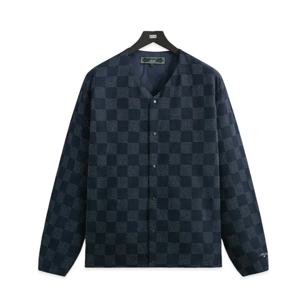 Kith Check Denim Winfield Quilted Liner "Eve"
