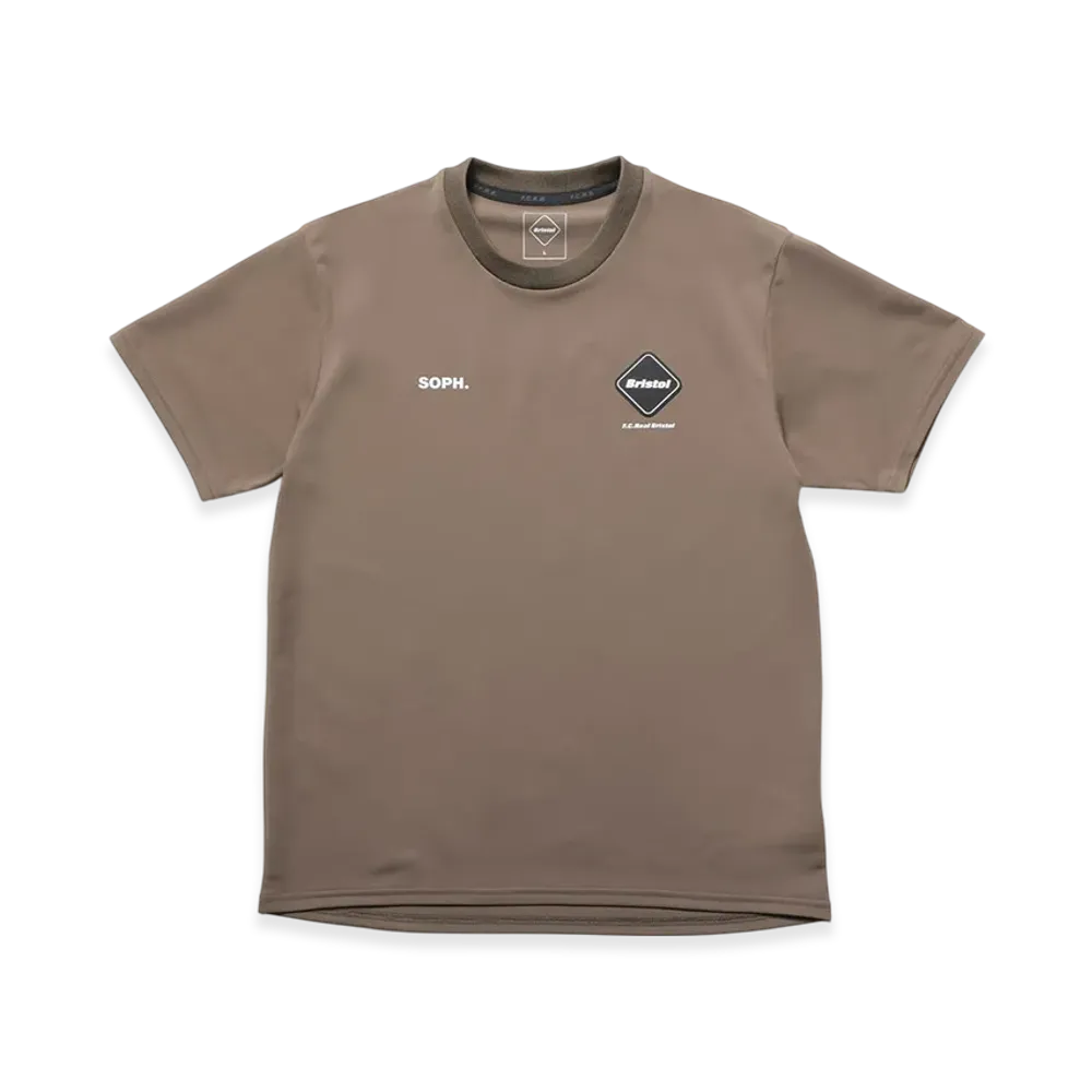 F.C.Real Bristol S/S Athletic Top "Mocha"