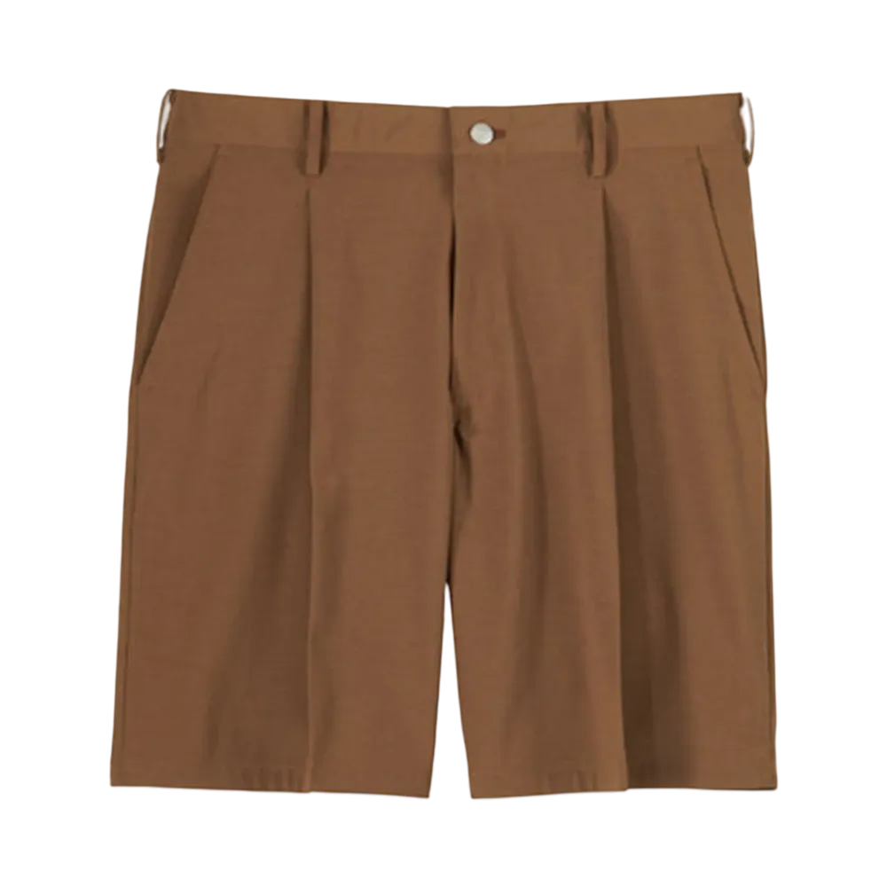Graphpaper Semi Dull Oxford Shorts "Brown"