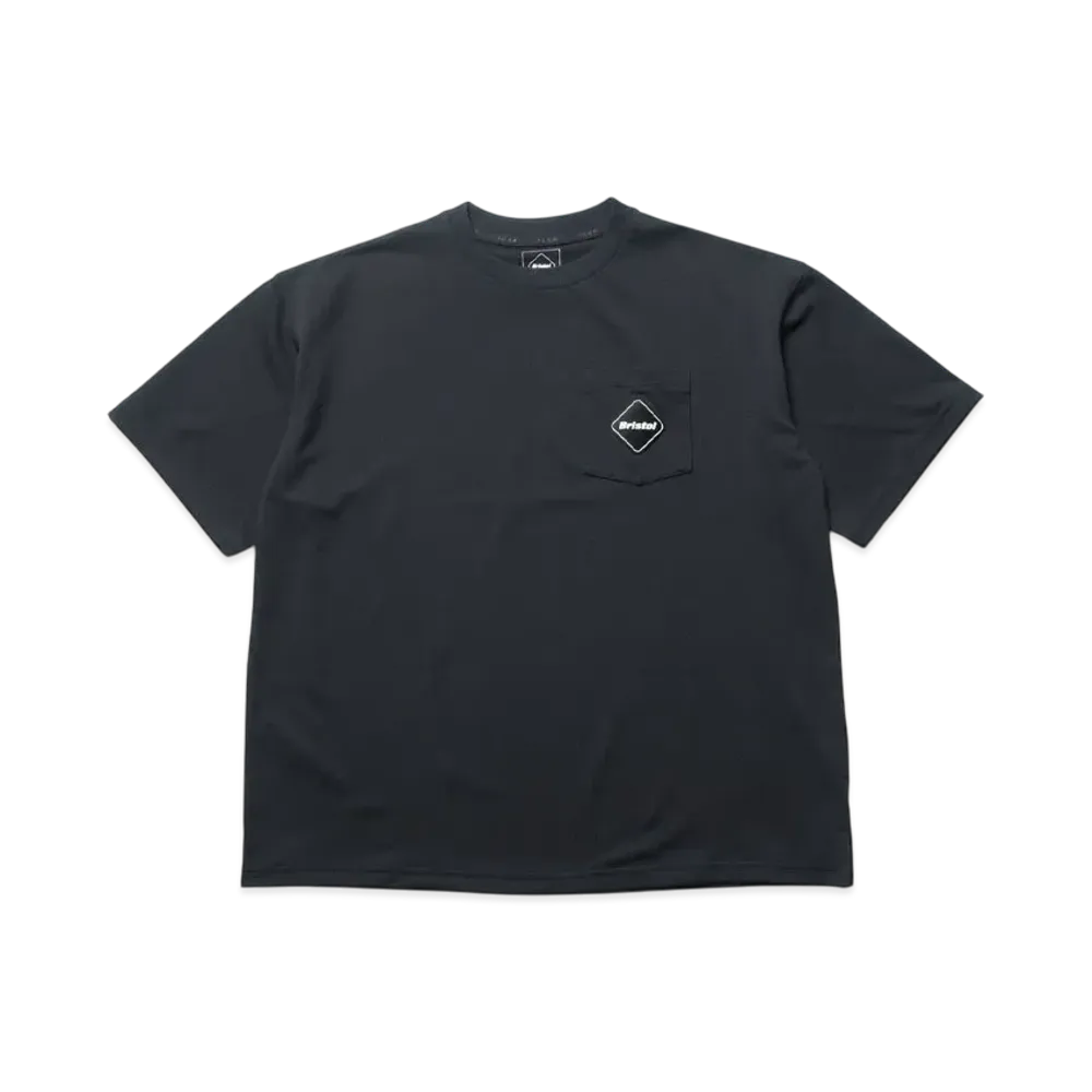 F.C.Real Bristol for Kids Emblem Pocket Tee "Black"