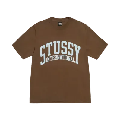 Stussy Stssy International Tee Pigment Dyed "Brown"