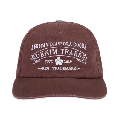 DENIM TEARS ADG Cap "Brown"