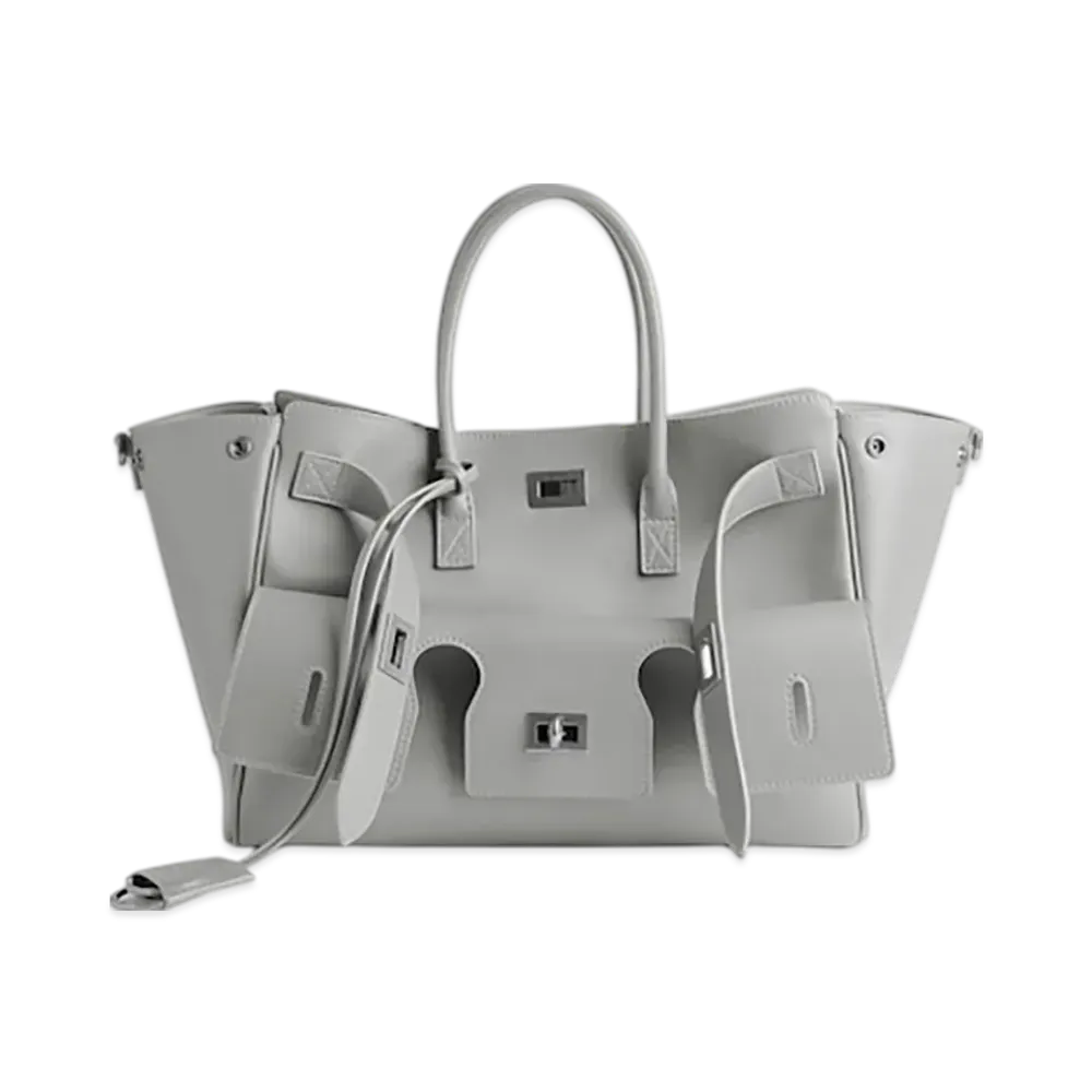 BALENCIAGA Bel Air Carry All Bag Small "Cloud Gray"
