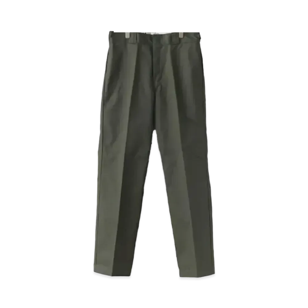 Dickies THE ORIGINAL FIT 874 TC twill center press skater pants "Olive"