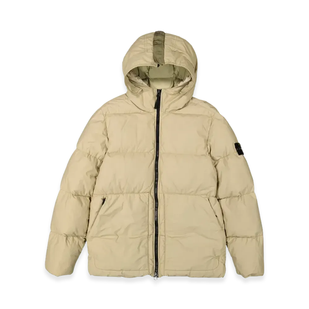 Stone Island 44132 Naslan Light Watro Down Jacket - 22FW "Beige"