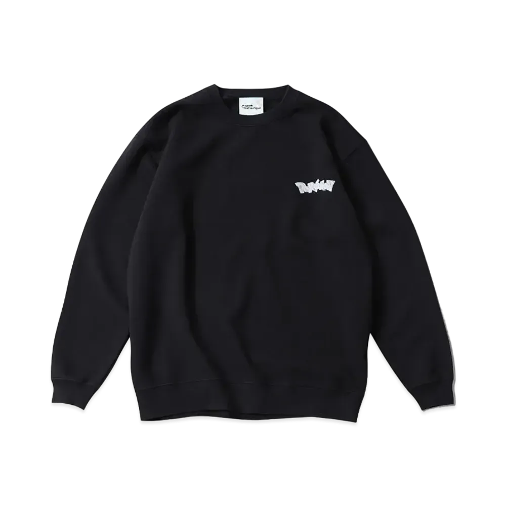 DANIEL ARSHAM x POKEMON x P-ROOM THE WORLD CREWNECK SWEAT "Black"