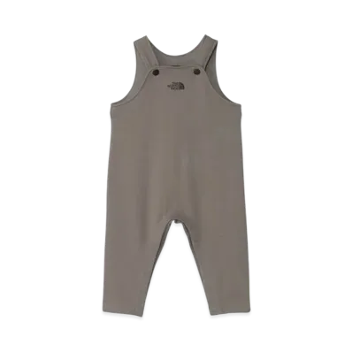 The North Face Baby Sweat Logo Overalls "Mushroom"