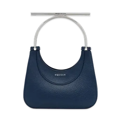 Alexander McQUEEN Mini T-Bar Bag "DenimBule"