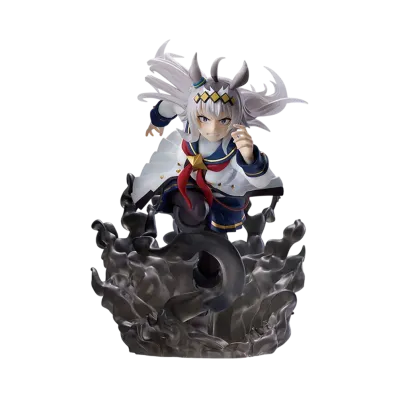 BANDAI "Ichiban Kuji" -Anime "Uma Musume Cinderella Gray" Ash Monster vs White Lightning- A Prize Oguri Cap Ash Monster Figure 1/7 Gracemaster