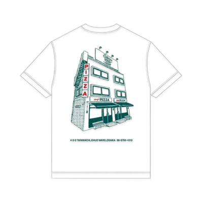 creative drug store CDS x Henry's PIZZA Tee "White"