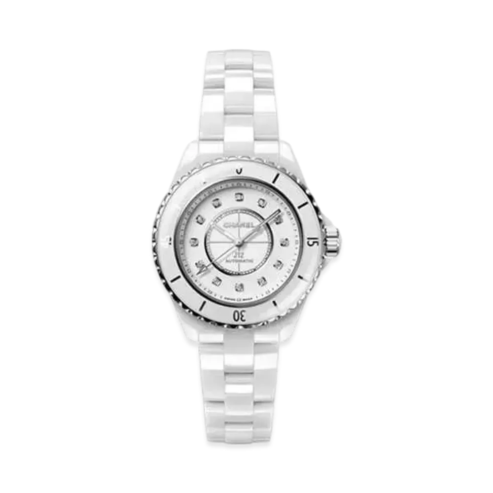 CHANEL J12 Watch Caliber 12.2 33mm "White"