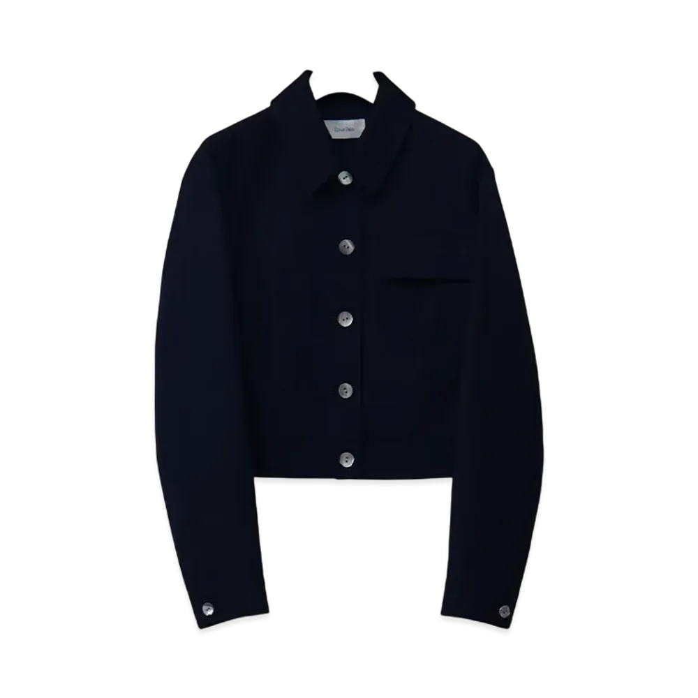 Ernie Palo Wool Short Blouson (Femme) "Navy"