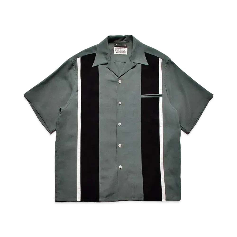 WACKO MARIA x MINEDENIM 50s Shirt "Gray/Black"