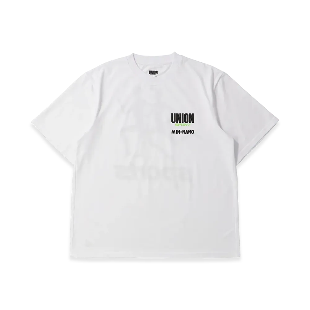 UNION x MIN-NANO Running Man Tee "White"