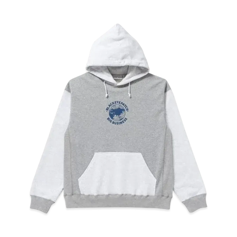 BlackEyePatch BIG BUSINESS 2 TONE HOODIE "H.Gray"