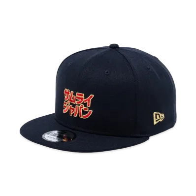 NEW ERA x THE CAP 9Fifty World Baseball Classic SAMURAI Katakana "Navy"