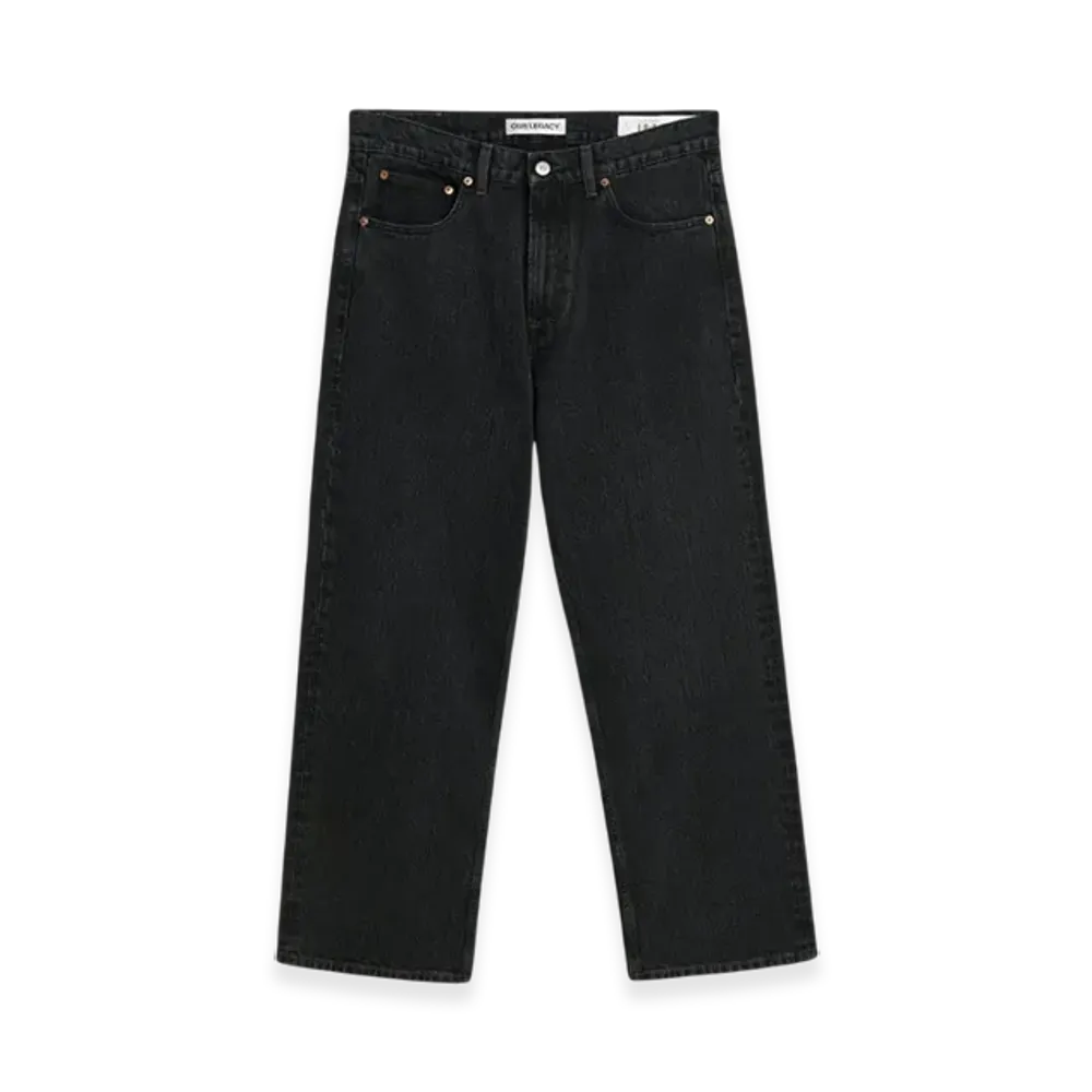 OUR LEGACY Third Cut "Real Black Chain Twill"