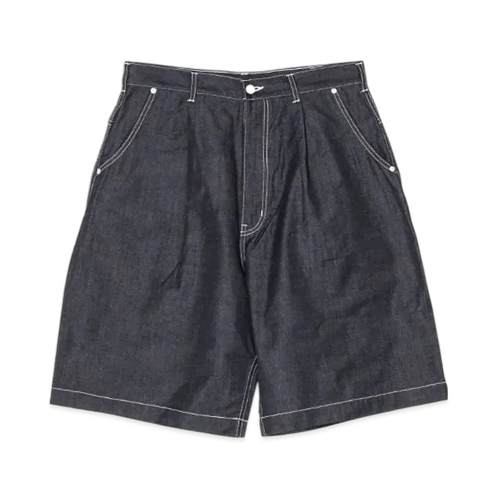 COMME des GARCONS HOMME Cotton Nylon Twill Shorts "Navy"
