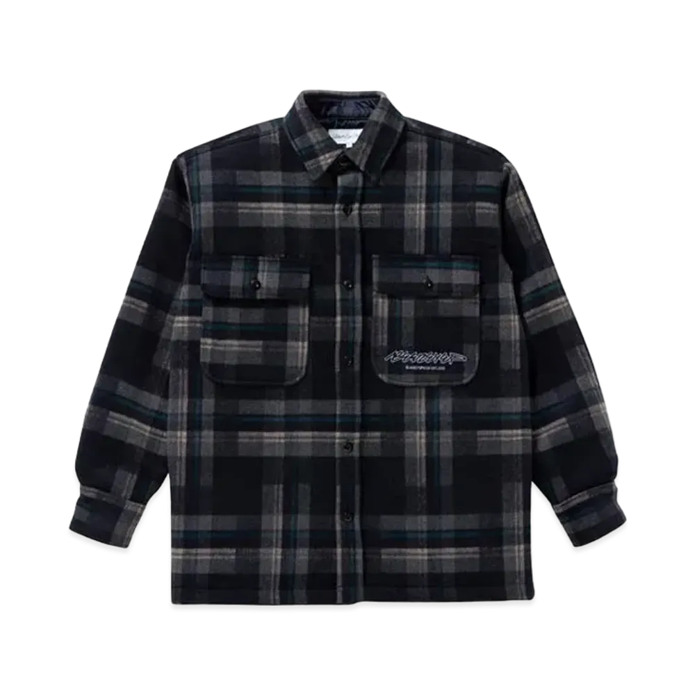 BlackEyePatch BEEZ-EYE-P SCRIPT LOGO CPO JACKET "Multicolor"