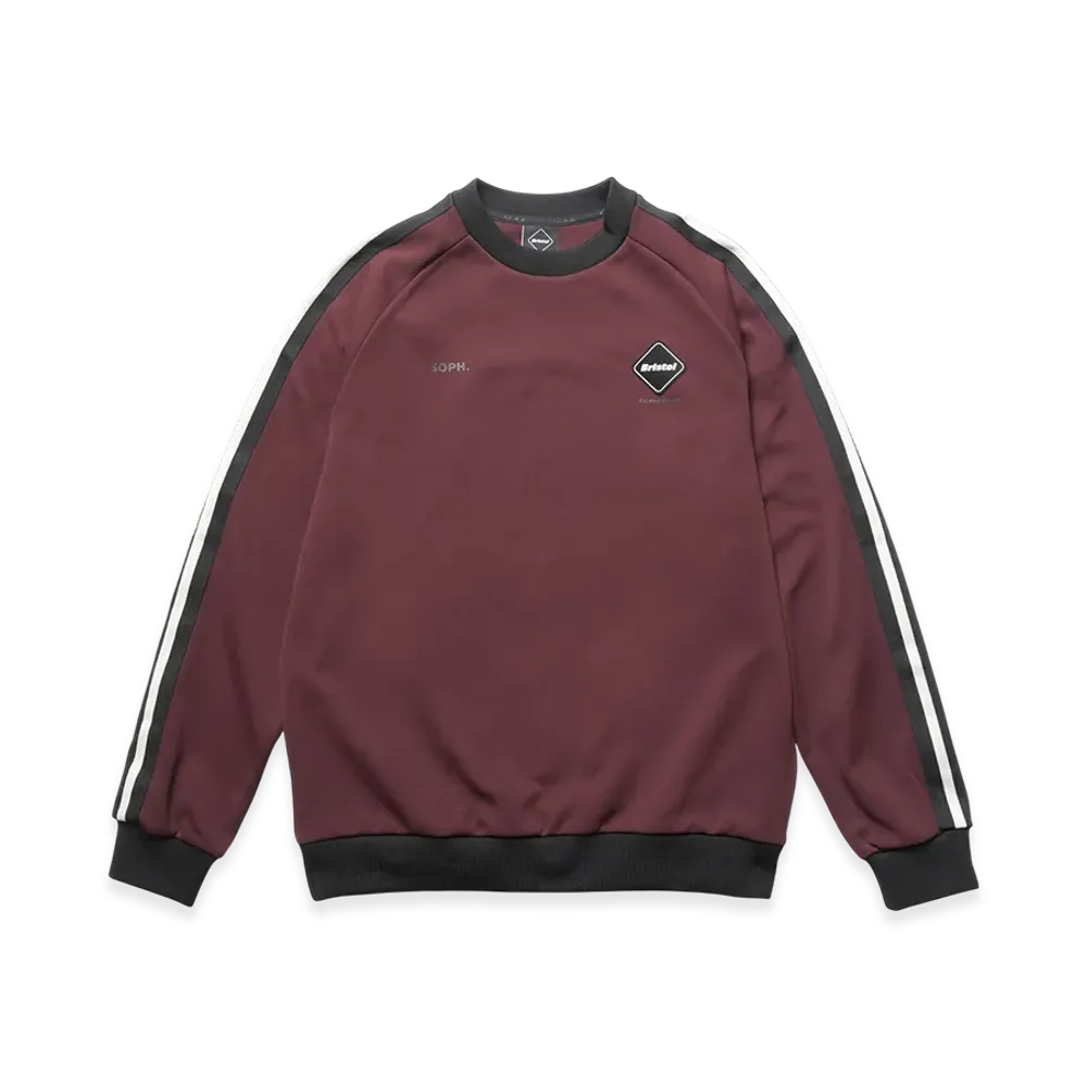 F.C.Real Bristol Training Track Crewneck Top "Burgundy"