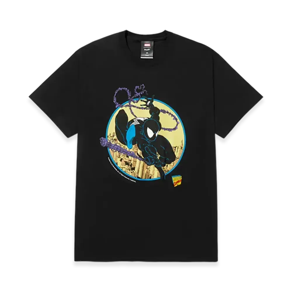 HUF x MARVEL SPIDER-MAN Three Hundred Tee "Black"
