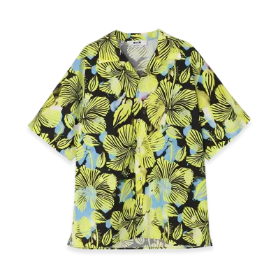 MSGM SS Shirt "Yellow"
