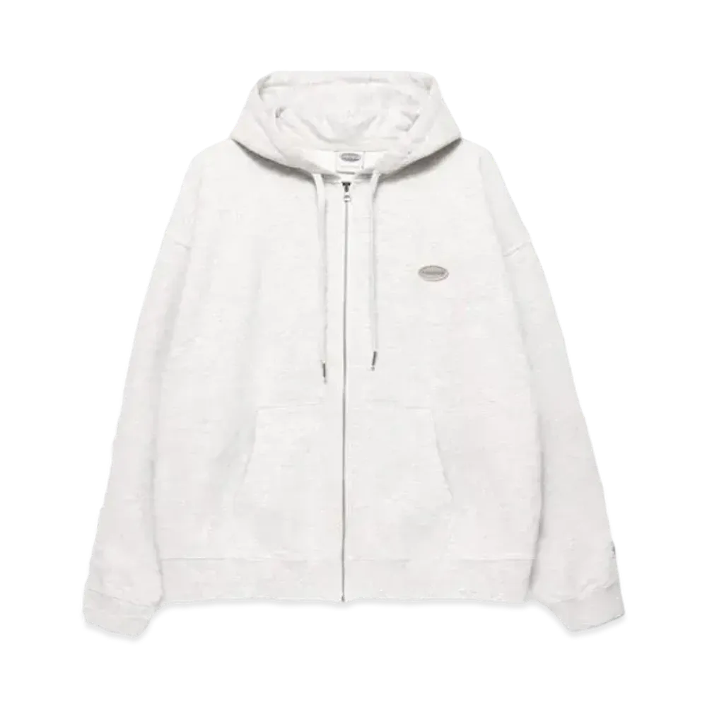 Paragraph Metal Ellipse Logo Zip Hoodie "Melange"