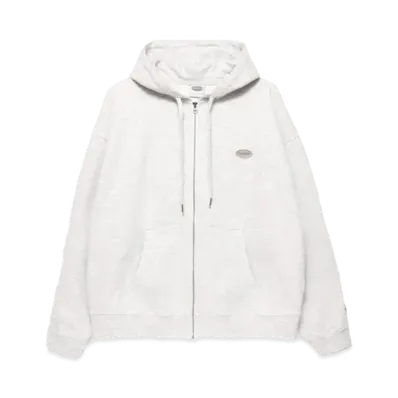 Paragraph Metal Ellipse Logo Zip Hoodie "Melange"