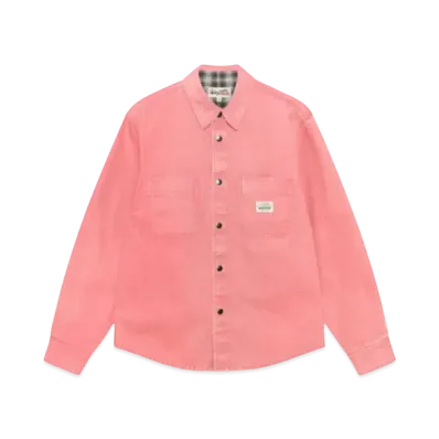 Stussy Heavy Washed Canvas Shirt "Berry"
