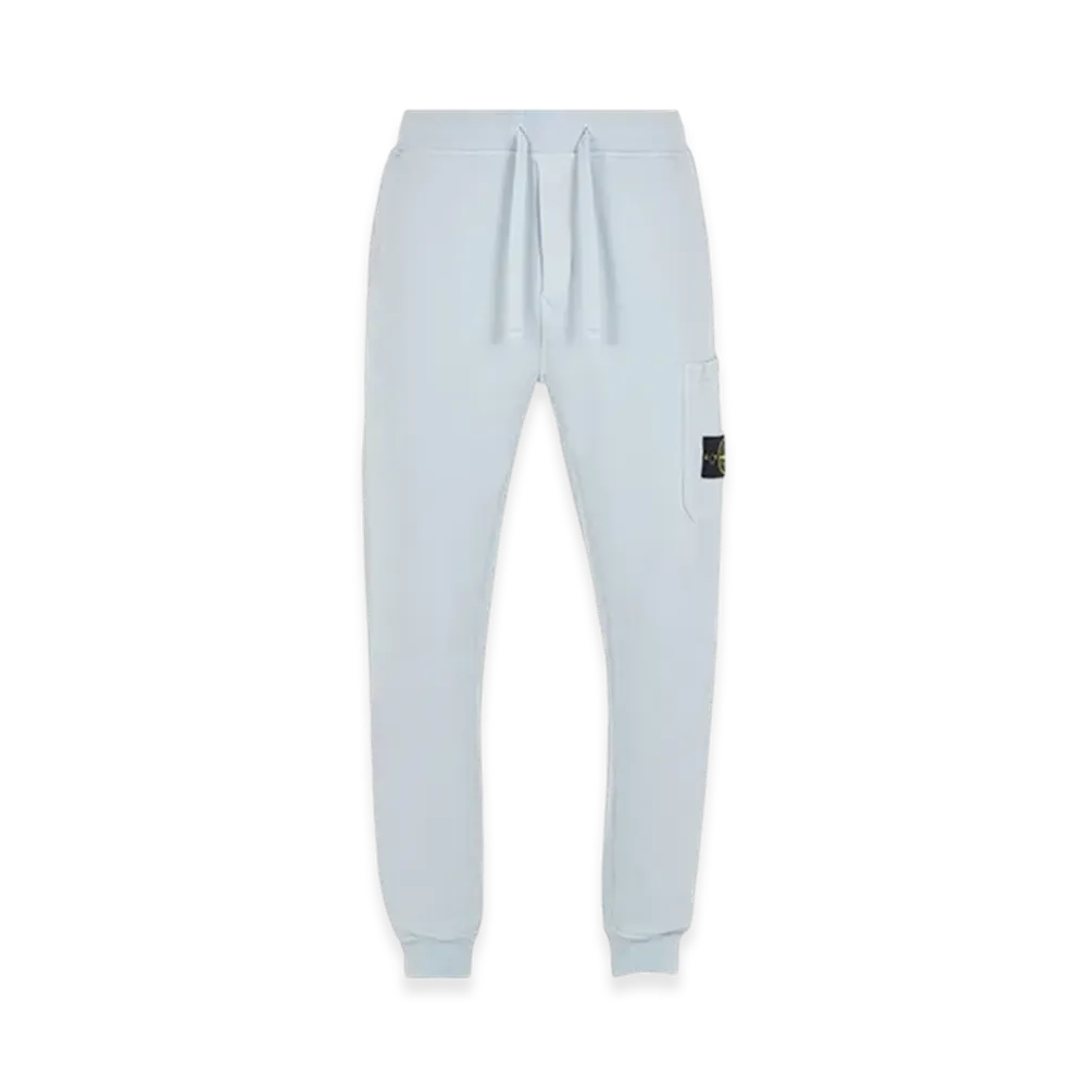 Stone Island 64451 Regular Fit Cargo Sweatpants - 24SS "Sky Blue"