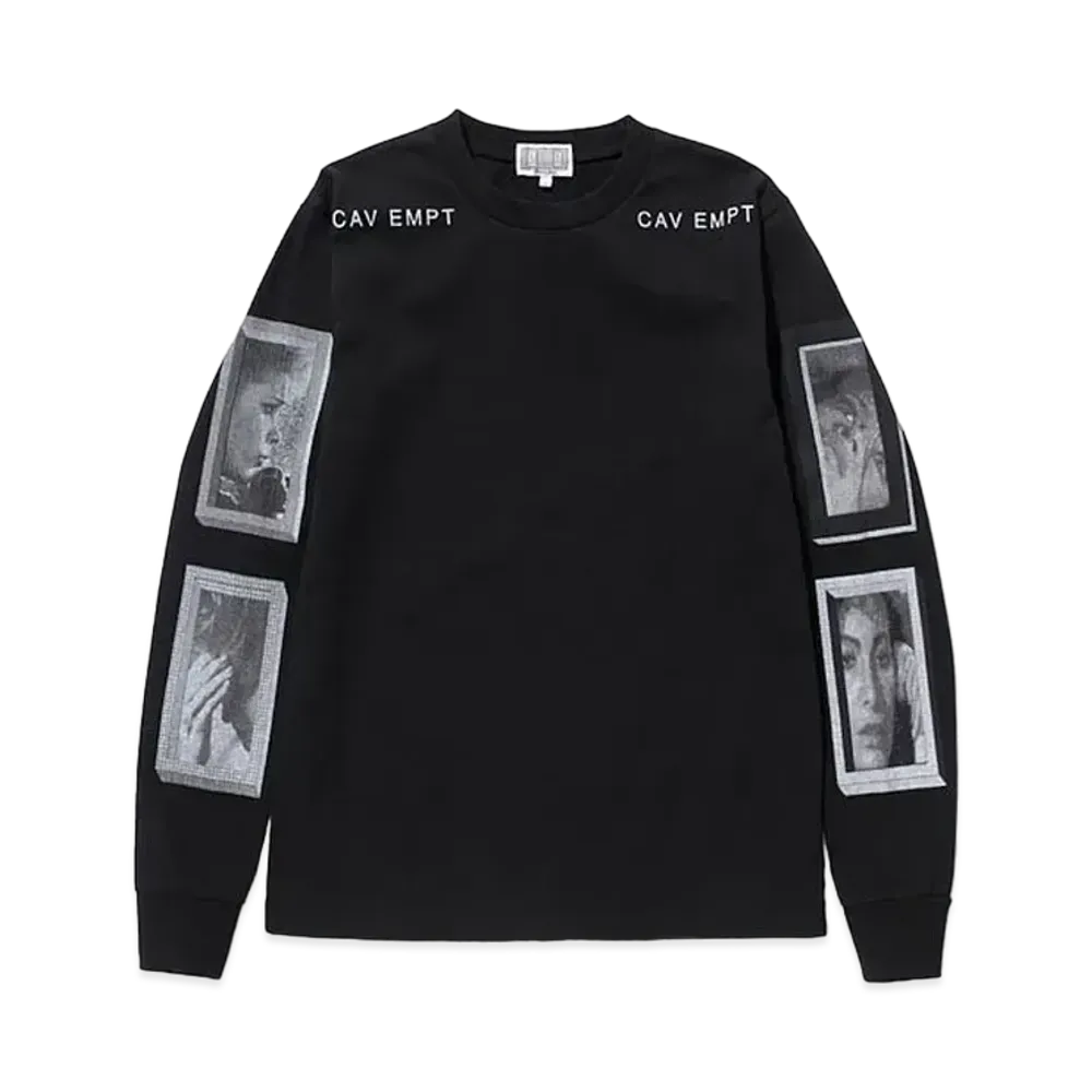 Cav Empt (C.E) ICONS LONG SLEEVE T "Black"