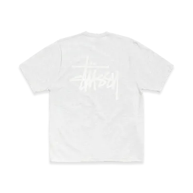 Stussy Basic Stussy Tee "Ash Heather"